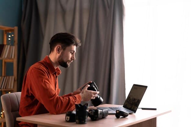 Фотограф за работой — партнёрство по фотокнигам